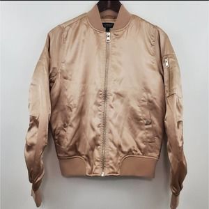 Topshop Pink Bomber Jacket